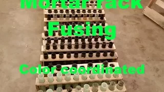 Mortar Rack Fusing -  color coordinated