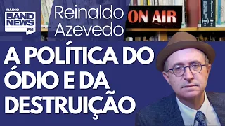 Reinaldo: Bolsonarismo não sabe socorrer quem sofre nem consegue compreender a alegria