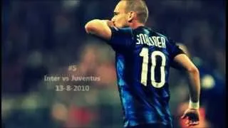 Sneijder top [10 goals]
