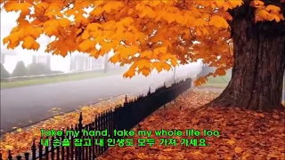 ☞Can't help Falling in Love(당신과 사랑에 빠지는 것을 어쩔수 없어요.)