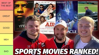 Sports Movies Ranked! (TIER LIST)