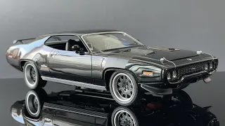 Fast & Furious 8 : Dominic's 1971 Plymouth GTX - Car Model 1/24 (Revell)