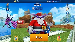 Santa Big - Christmas Character Sonic Dash All Characters Unlocked | New Adventure New Update