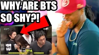 BTS | Sad Girl Elevator Prank (Why They so Shy?) Reaction!!! Full Eng