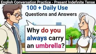 English Speaking Practice | English Conversation Practice | Present Indefinite Tense Practice | Q&A