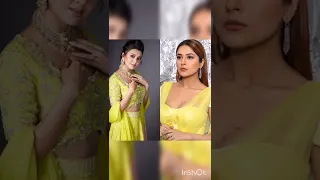 Cute actress 🥰 Sme dress " Tejasswi 🆚 Shehnaz " #shots viral video "