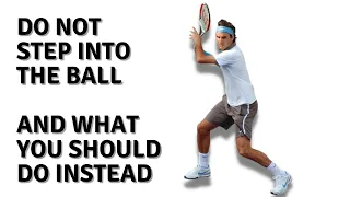 Why "Stepping into the Ball" is bad advice.  And what 'TO DO'  instead!