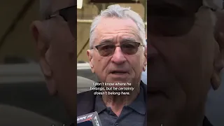 Robert De Niro speaks outside Trump trial #Shorts