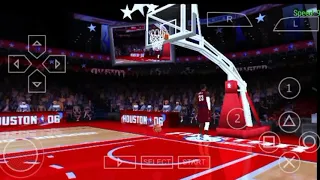 NBA LIVE 06 Slam dunk Contest(PPSSPP) #Psp Gameplay #Enjoy watching 😁