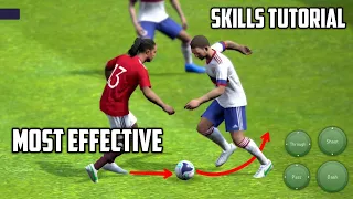 5 Most Effective Skills Tutorial | Pes 2021 Mobile (Classic Control)