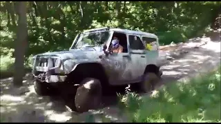 Off road  - русский остров уазы, прадо 120,  эскудо, патрол