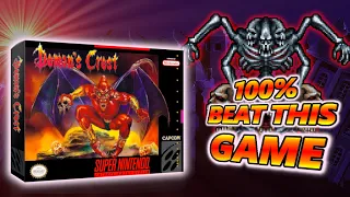 Demon`s Crest 100% Guide SNES - ALL ITEMS and Secret Final Boss #demonscrest