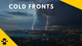 Cold fronts and severe weather