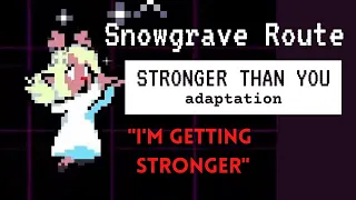 Stronger Than You - Noelle Snowgrave Route - Original Lyrics / DELTARUNE