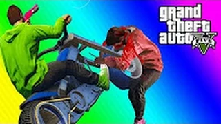 VanossGaming GTA 5 Mannequin Glitch - Character Animation, Motorcycles (GTA 5 Online Funny Moments)