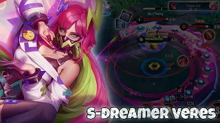 Veres New Skin "S-Dreamer" Jungle Pro Gameplay | Arena of Valor