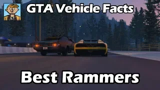 Best Vehicles For Ramming - GTA 5 Vehicle Facts Countdown