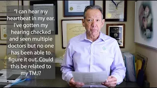 TMJ Causing Ear Symptoms | Ask Dr. Olmos