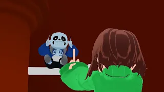 【MMD Oat Thailand】What Your Name【Sans x Chara】