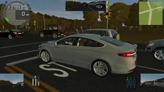 City Car Driving [1.5.9] - Ford Fusion 2.0 2017 #2