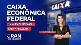 Concurso Caixa - Dicas EXCLUSIVAS para a Redação com Letícia Bastos