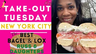 NYC's Best Bagel & Lox Russ & Daughters - Take Out Tuesday w/ Erica
