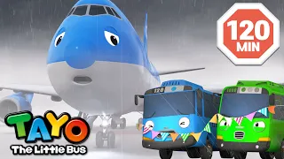 Tayo English Episode | Oops, it's raining!🌧️ | Airplane Cargo✈️ | Tayo Episode Club