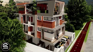 Inzu nziza cyane ya APARTMENTS RUSORORO | #architect #kigalirwanda