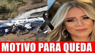 Motivo para QU3DA de avião de Marília Mendonça é revelado e deixa fãs sem acreditar: 'Foi por isso'