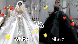 🤍vs🖤|white vs black||choose 1#asethetic @S.suchu_2095 #likeandsubscribe #fypシ゚viral