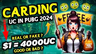 How To Buy Carding UC in Pubg Mobile 2023 | Buy Cheap Rate UC in Pubg | Carding UC Good or Bad ?