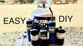 Refill 1 lb Propane Tanks and Torches (Know This) $$ Save Your Money!