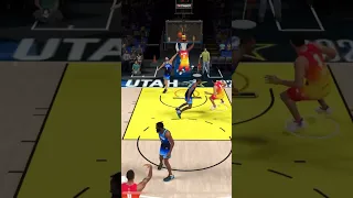 LeBron James crazy dunk on nba 2K24 arcade edition… #nba #new #viral #edit #lebronjames #nba2k24