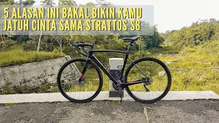 First Ride Pakai Road Bike Polygon Strattos S8 Disc Bareng Saha cc di Purwokerto