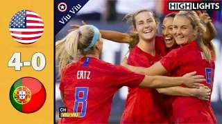 USA vs Portugal 4-0 Goals & Extended Highlights | 29 August, 2019