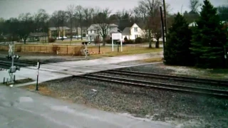 I just caught the ns Erie hearitadge unit trailing on a intermodal train in Chesterton Indiana cam.