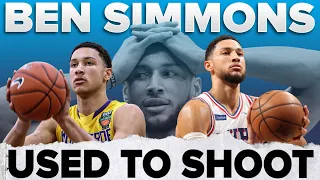 Ben Simmons used to SPLASH jumpers? 💦 | #shorts