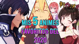 MIS 5 ANIMES FAVORITOS DEL 2020