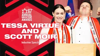 Tessa Virtue and Scott Moir Induction Speech | 67th Annual Order of Sport Awards