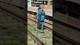 Track Man ☺️ Petrolling || #railway #new #viral #reels #shorts #reels #100k #popular #tranding#good