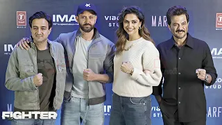 Deepika Padukone, Hrithik Roshan, Anil Kapoor and Siddharth Anand arrives at FIGHTER Special Event