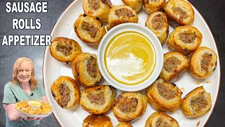 SAUSAGE ROLLS APPETIZER