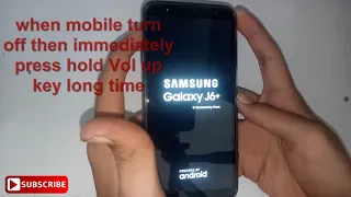 Samsung Galaxy J6+/J6 (2018) Hard Reset No Home Button