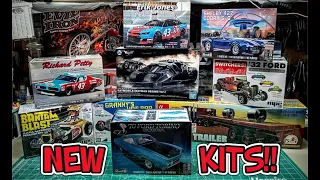 New Kits! Reviews! Hpiguys Workshop AMT REVELL MPC ICM SALVINOS ATLANTIS AOSHIMA MINIART August 2023