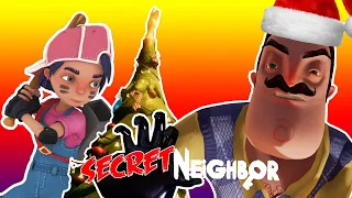 SCARY NEIGHBOR KILLED US!!! Christmas update in Secret Neibours