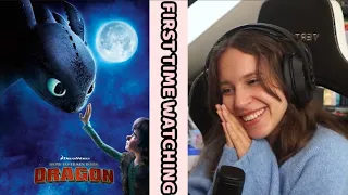 HOW TO TRAIN YOUR DRAGON (2010) might be the cutest trilogy ☾ MOVIE REACTION - FIRST TIME WATCHING!