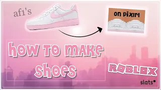 HOW TO MAKE SHOES ON ROBLOX | easy pixlr tutorial