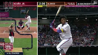 Ronald Acuña Jr Home Run Derby. 19 HR In Round 2