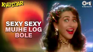 Sexy Sexy Mujhe Log Bole | Karisma Kapoor, Govinda | Alisha Chinai, Anu Malik | Khuddar | 90's Songs