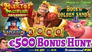 €500 SLOTS BONUS HUNT - Muerto Multiplier Megaways, Return of Kong Megaways, Napoleon & more.